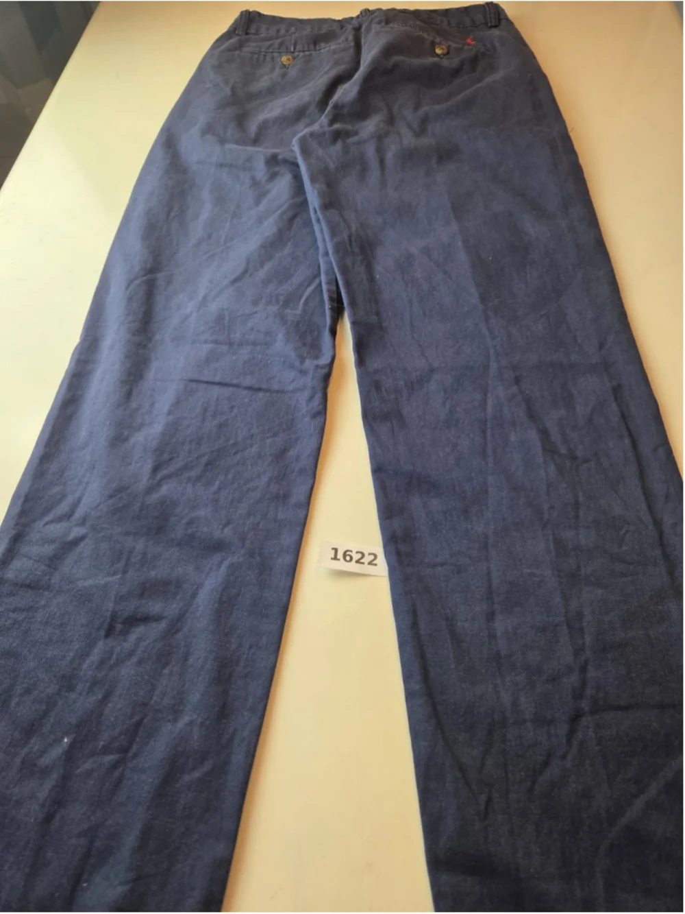 Polo Ralph Lauren Boys Chino Pants Size 18 Navy Blue Stretch Cotton #1622